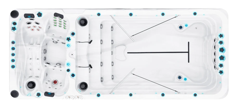 Abys 5 Deep Swim Lifestyle Pro viewed from above