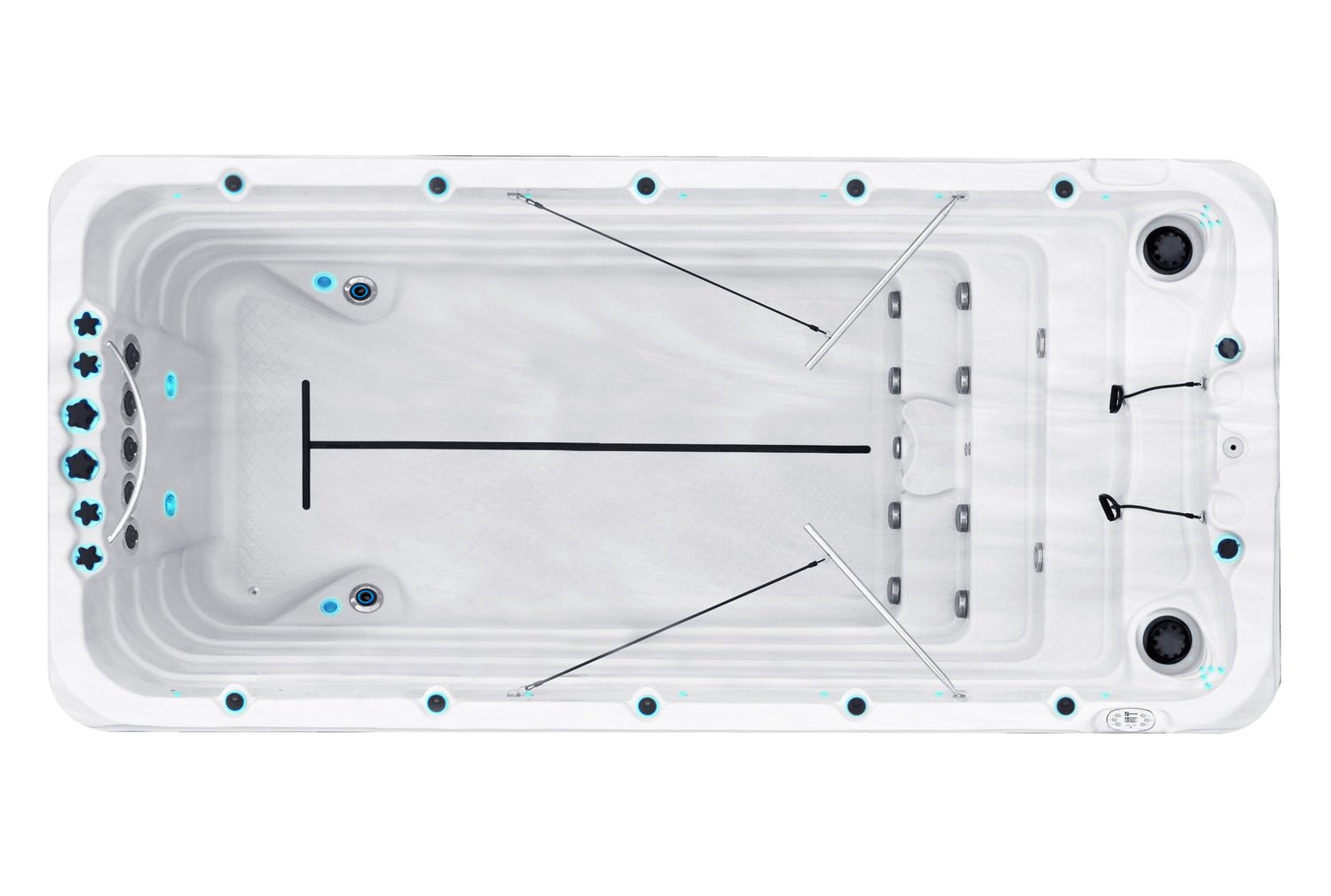 Calypso 5 Swim Lifestyle Pro overhead view